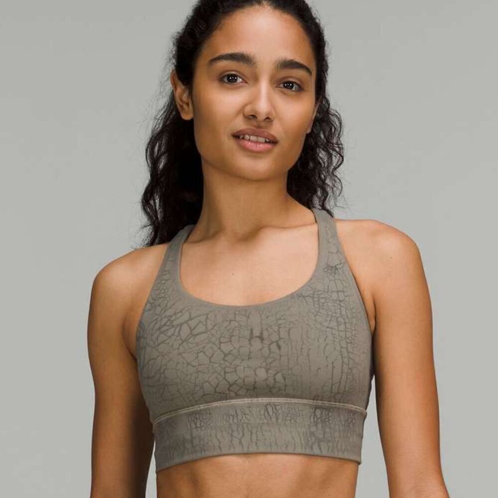 Lululemon Energy Longline Bra *Medium Support, B–D Cups - 4 Thread Dye Rover
